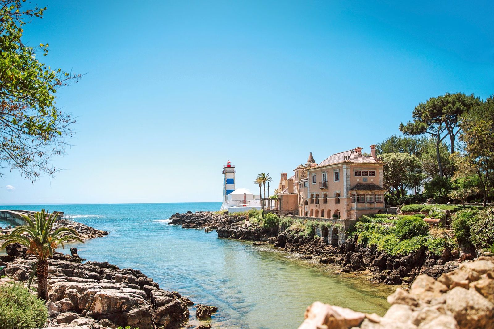 Cascais waterfront in Portugal, a family-friendly coastal town