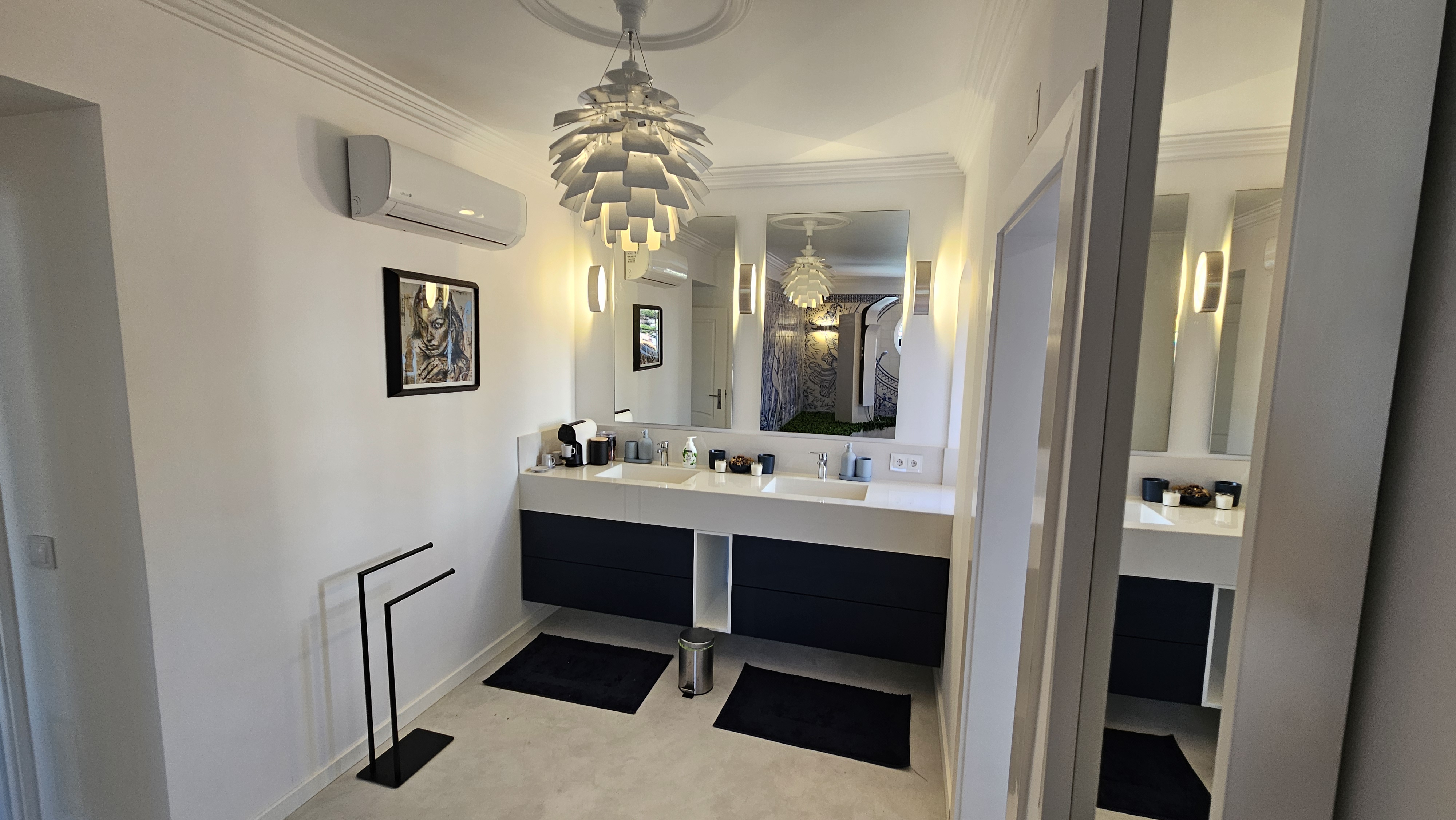 Upstairs Master Suite bathroom vanity